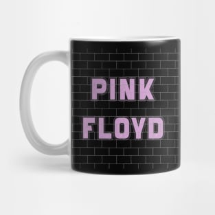 VINTAGE FLOYD TEXT ART (PINK FLOYD) Mug